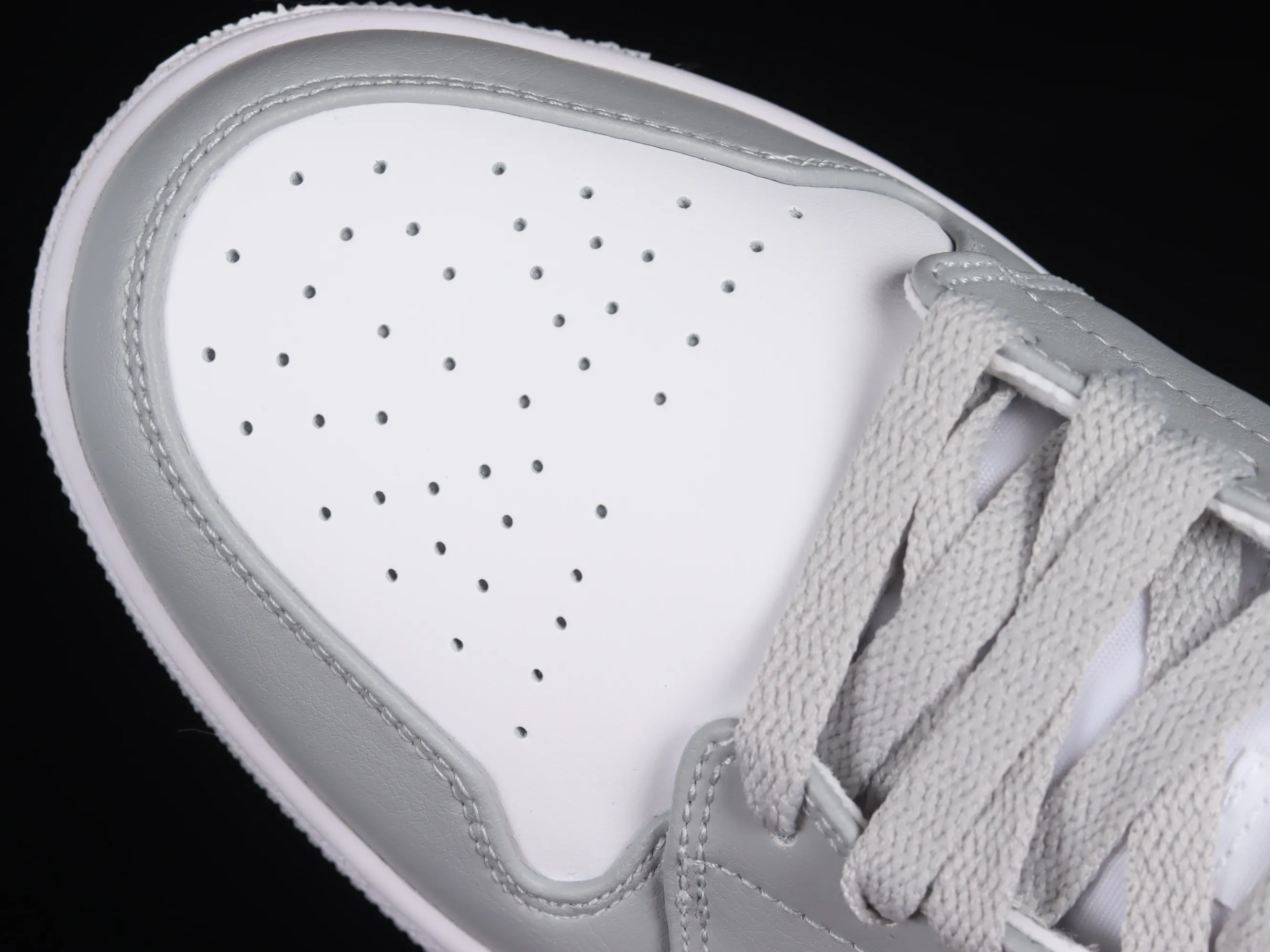 All categories Air Jordan Jordan series basketball shoes Air Jordan 1 Mid Air Jordan 1 Mid "Grey Sail" AJ Joe 1 New White Gray China Basketball Shoes BQ6472-115